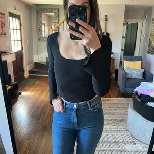 Abercrombie corset top medium.